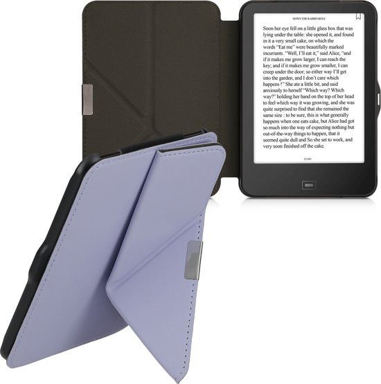 Housse kwmobile pour Tolino Vision 1 / 2 / 3 / 4 HD - Housse de protection pour liseuse en lavande