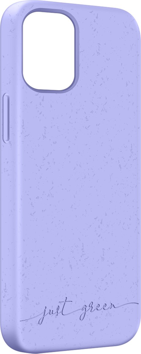 Apple iPhone 12 Mini biologisch afbreekbaar, Just Green lavendel hoesje