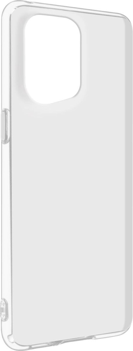 Geschikt voor Oppo Find X5 Case Sterk Soepel en Flexibel Siliconegel wit