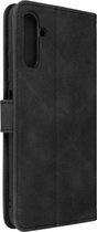Folio-hoes Geschikt voor Samsung Galaxy A13 5G/A04s Forcell Tender Book Zwart