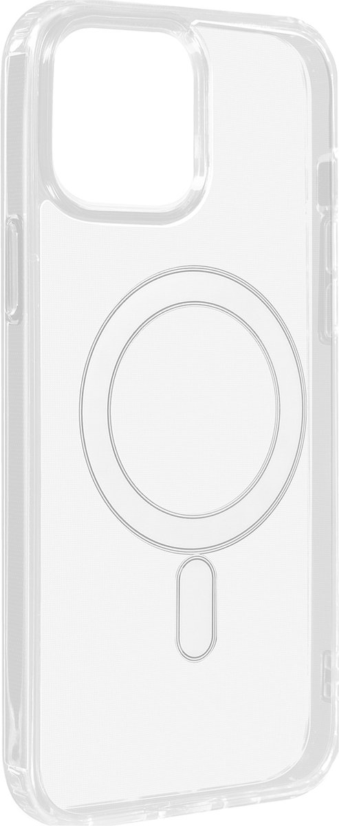 Hoes Geschikt voor Apple iPhone 13 Pro voor Magsafe Magnetische Cirkel – Transparant