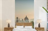 Behang - Fotobehang Italië - Stad - Florence - Muur - Breedte 120 cm x hoogte 240 cm