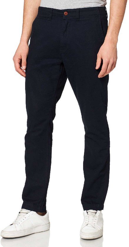989Zé ENZO Men's Skinny Slim Fit Chino Stretch Trousers