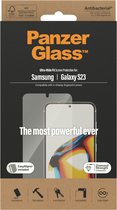 PanzerGlass Samsung Galaxy S 2023 UWF AB wA, Samsung, Samsung - Galaxy S23, Application à sec, Résistant aux rayures, Résistant aux chocs, Anti-bactérien, Transparent, 1 pièce(s)