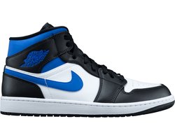 Nike Air Jordan 1 Mid, White/racer Blue-Black, 554724 140, EUR 42.5 |  bol.com