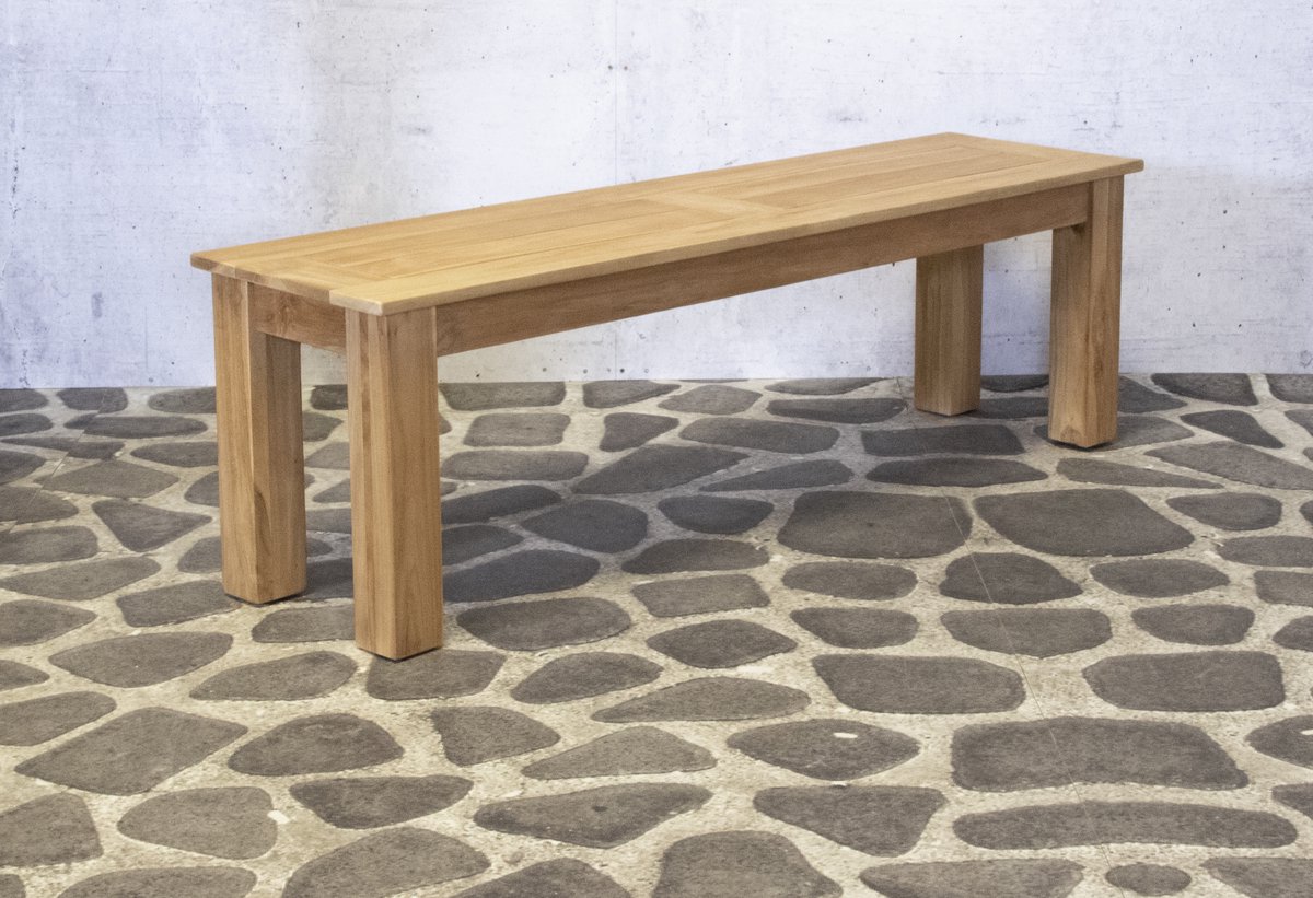 SenS-Line - Lucio Teak Tuinbank 150cm - Bruin