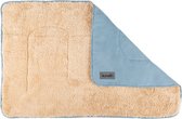 Scruffs Cosy Blanket & Bone Toy Set - Dubbelzijdige deken met Pluche Knuffel - Blauw - 110 x 72.5 cm