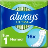 Always - Maandverband Ultra Normal - Maat 1 - 16 Pads