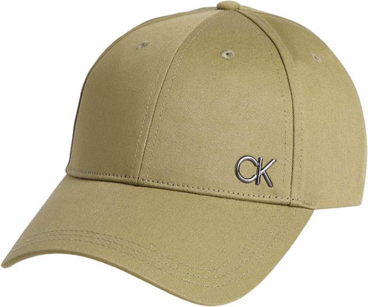 Calvin Klein - Bombed metal BB cap - heren - delta groen