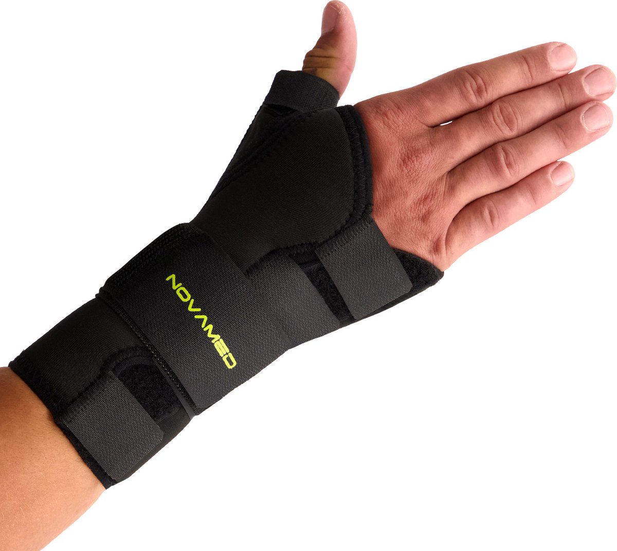 Novamed Duimbrace - Stevige Duimspalk - Duimbandage - Artrose - Maximale Steun en Bescherming - Rechts - S