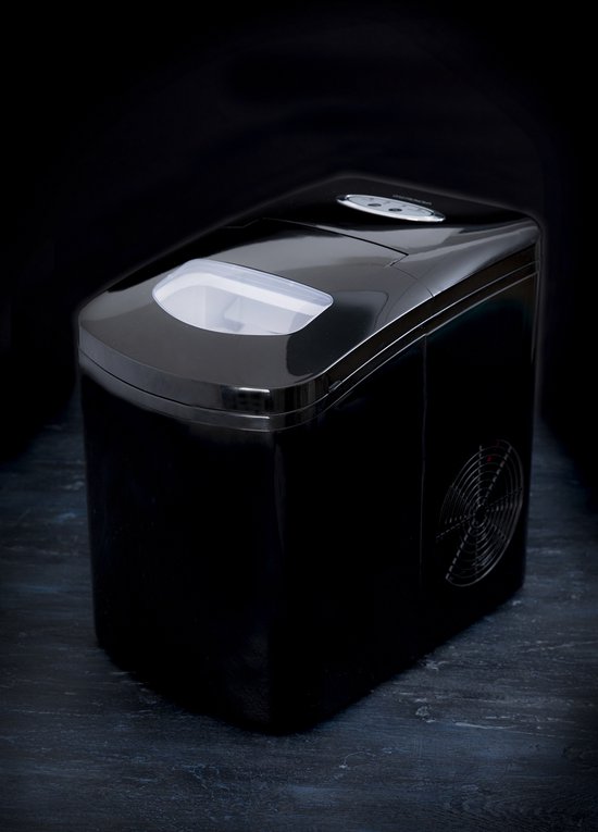 Gastronoma IJsblokjesmachine - 1,7L - IJsblokmaker met IJsschep - 9 ijsblokjes in 10 min - 18620001 - Zwart van Gastronoma — afbeelding 2