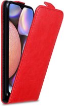 Cadorabo Hoesje geschikt voor Samsung Galaxy A10s / M01s in APPEL ROOD - Beschermhoes in flip design Case Cover met magnetische sluiting