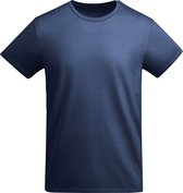 Donker Blauw 2 pack t-shirts BIO katoen Model Breda merk Roly maat 4 98 – 104