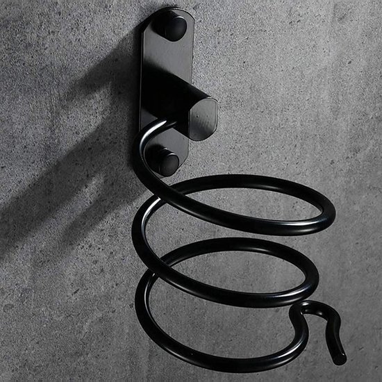 Föhn Houder voor Dyson Supersonic Föhn, voor Dyson Airwrap Styler Organizer Opslag Plank 2in1 Wandgemonteerde Stand Past Krultang Diffuser Twee Nozzles voor Badkamer Slaapkamer Kapsalon Kapperszaak