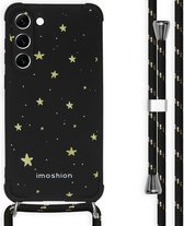 iMoshion Hoesje Geschikt voor Samsung Galaxy S23 Plus Hoesje Met Koord - iMoshion Design Hoesje met Koord - Goud / Stars Gold