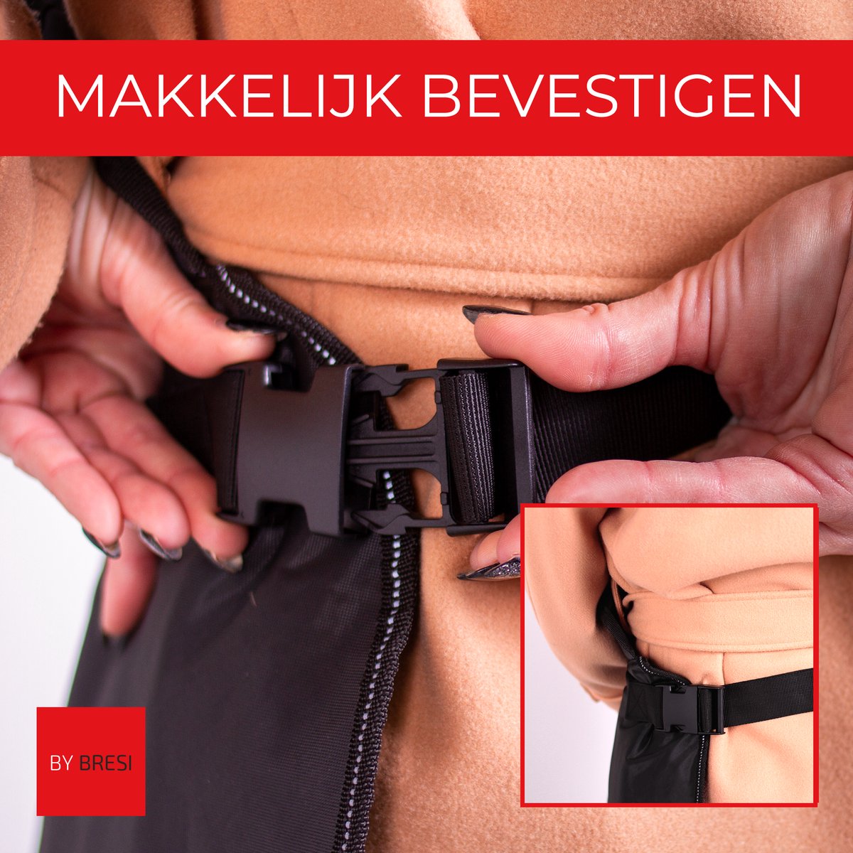 By Bresi - Beenkleed Scooter Universeel met gratis handschoenen - 14 - Beenkleed - Schootskleed - Brommerkleed - Scooter Beenkleed - Fleece deken -Scooter Deken - Waterdicht - Winddicht - Deken - Hoes - Beenwarmer - Beenhoes scooter – foto 6