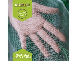 Biogrowi Nettect 2,1m x 4,5m - Insectengaas moestuin - Insectennet - Vogelnet