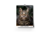 Staande kalender katten - 24x35cm - Huurdies Kalenders