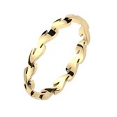 Ringen Dames - Ring Dames - Dames Ring - Goudkleurig - Gouden Ring - Gouden Ring Dames - Ring - Ringen - Sieraden Dames - Met charme - Dove