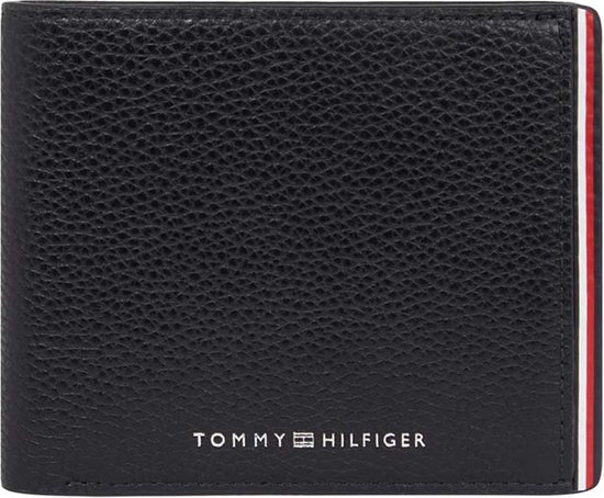 Tommy Hilfiger - Portefeuille Corporate cc and coin RFID - homme - noir |  bol.com