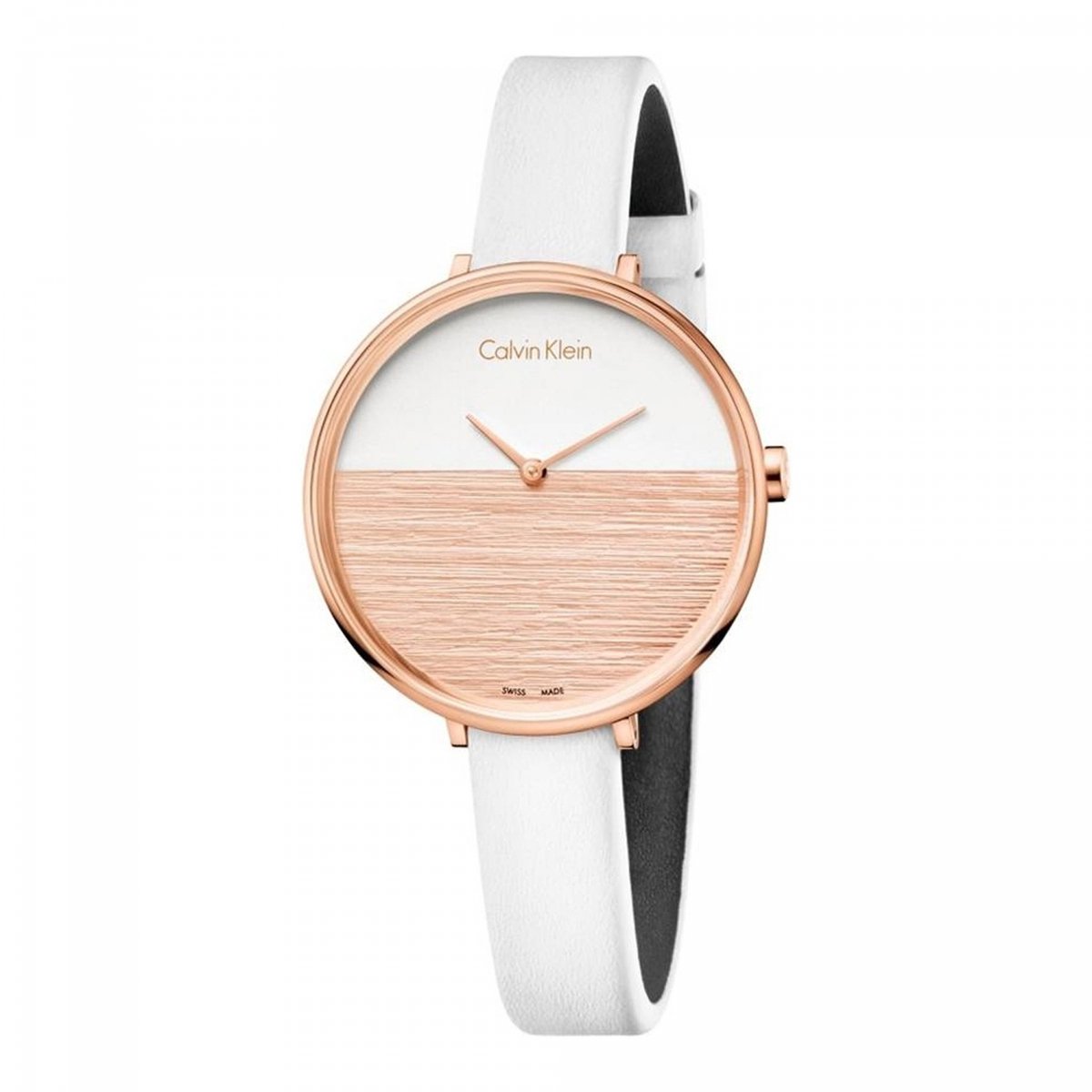 Calvin Klein K7A236LH horloge vrouw - Roestvrij Staal - rose goud