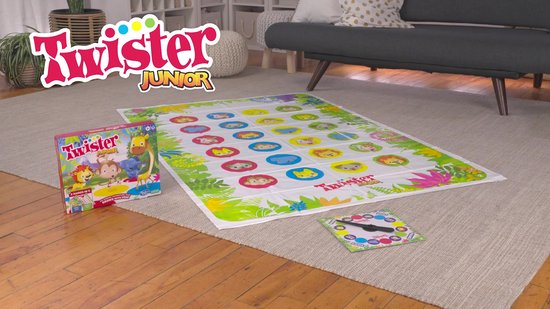 Jeu Hasbro Twister avec tapis et flèche tournante, 6 ans et plus