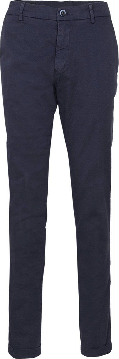 Mason's Heren Milano Pantalon Blauw maat 48
