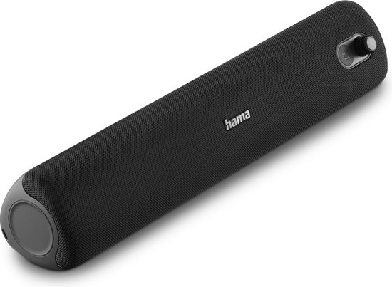 Hama PipeRoll 3.0 Enceinte portable stéréo Noir 20 W
