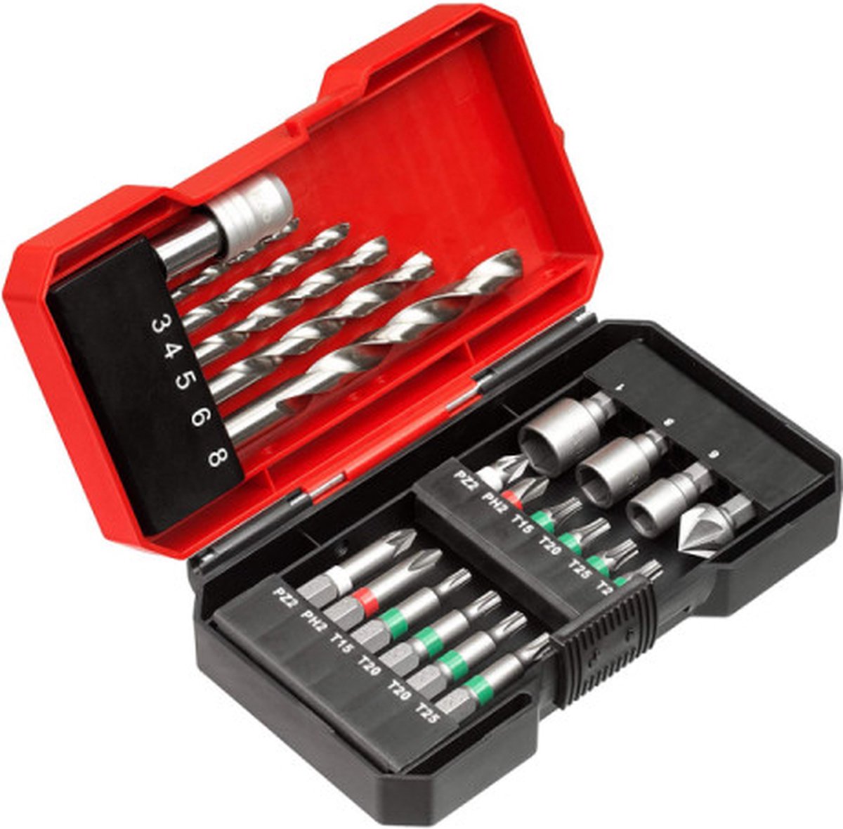Einhell Boor- Bitset 22-delig S-Box