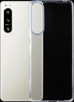 Mobigear Doorzichtig Hoesje geschikt voor Sony Xperia 5 IV Telefoonhoesje Flexibel TPU Extra Dun | Mobigear Ultra Thin Backcover | Doorzichtig Telefoonhoesje Xperia 5 IV | Xperia 5 IV Case | Back Cover - Transparant