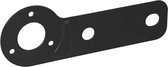 ProPlus Stekkerdooshouder - Metaal - 21.8 x 7.6 cm - Zwart - Geschikt voor 7 en 13 Polige Stekkerdoos