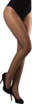 Partychimp Netpanty Visnet Panty Dames Elastaan Zwart One-size