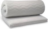 Topdekmatras - Topper - Koudschuim HR50 - Bamboo - Op Maat - 80x200 - 8 cm