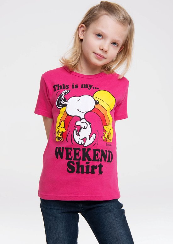 Logoshirt Print T-Shirt Peanuts