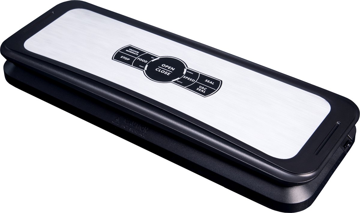 Gastronoma Vacumeermachine - VacuĂĽm Sealer - Inclusief VacuĂĽmslang - 18310003 - Zwart RVS