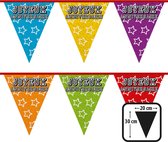 Boland - Holografische vlaggenlijn 'Joyeux Anniversaire' - Regenboog - Regenboog