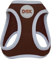 DDOXX® Hondentuigje - Reflecterend - Bruin - M - Borstomtrek 38-43 cm