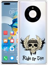 Huawei Mate 40 Pro Hoesje Ride or Die Designed by Cazy