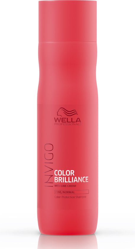 Wella Professionals INVIGO Color Brilliance Shampoo fijn/normaal haar 250 ML - Normale shampoo vrouwen - Voor Alle haartypes