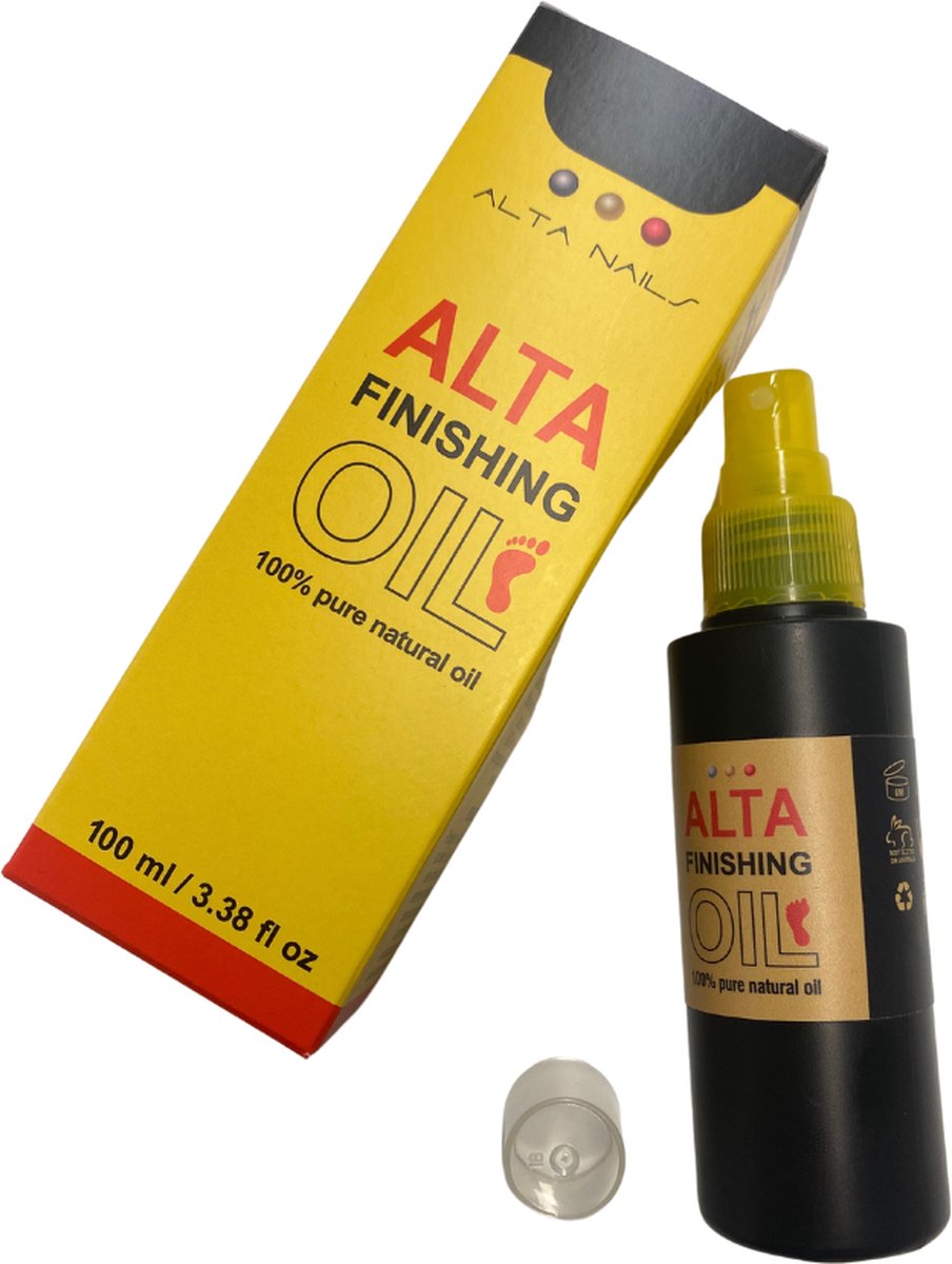 ALTA finishing oil 100 ml (100% pure natural oil) met spaypomp