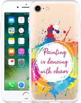 iPhone 7 Hoesje Painting - Designed by Cazy