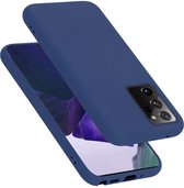 Cadorabo Hoesje geschikt voor Samsung Galaxy NOTE 20 ULTRA in LIQUID BLAUW - Beschermhoes gemaakt van flexibel TPU silicone Case Cover