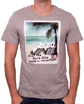 Star Wars - Needs Vacation Grey T-Shirt - L