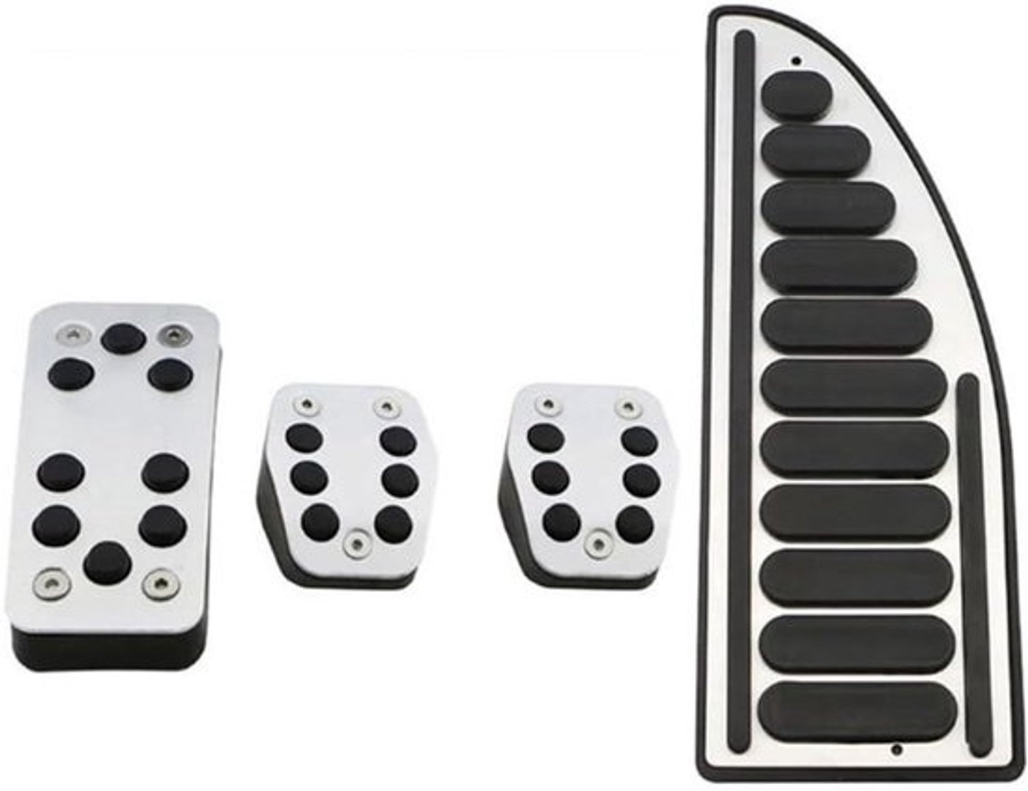 Pedaalhoezen Auto - Pedaalkussens Set - Verbeter Rijcomfort - Vergroot Contactoppervlak - 50 x 10 x 10 cm - Zwart