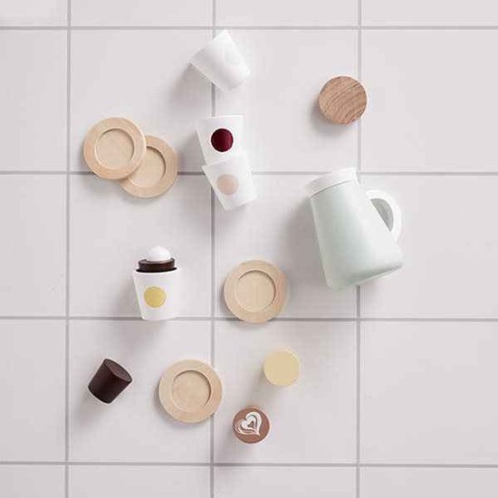 Kid's Concept Houten koffie set tasjes* van Kid’s Concept. — afbeelding 4