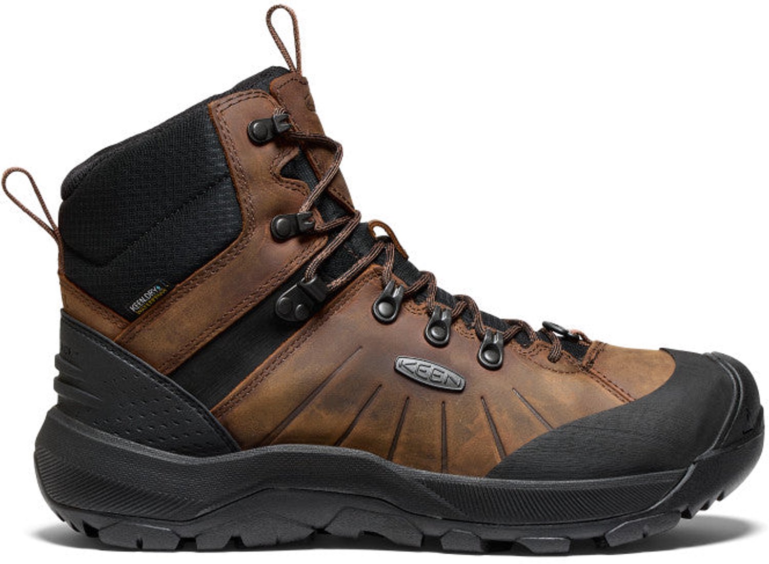 Revel IV Mid Polar Heren Wandelschoenen Leer Waterdicht Bruin