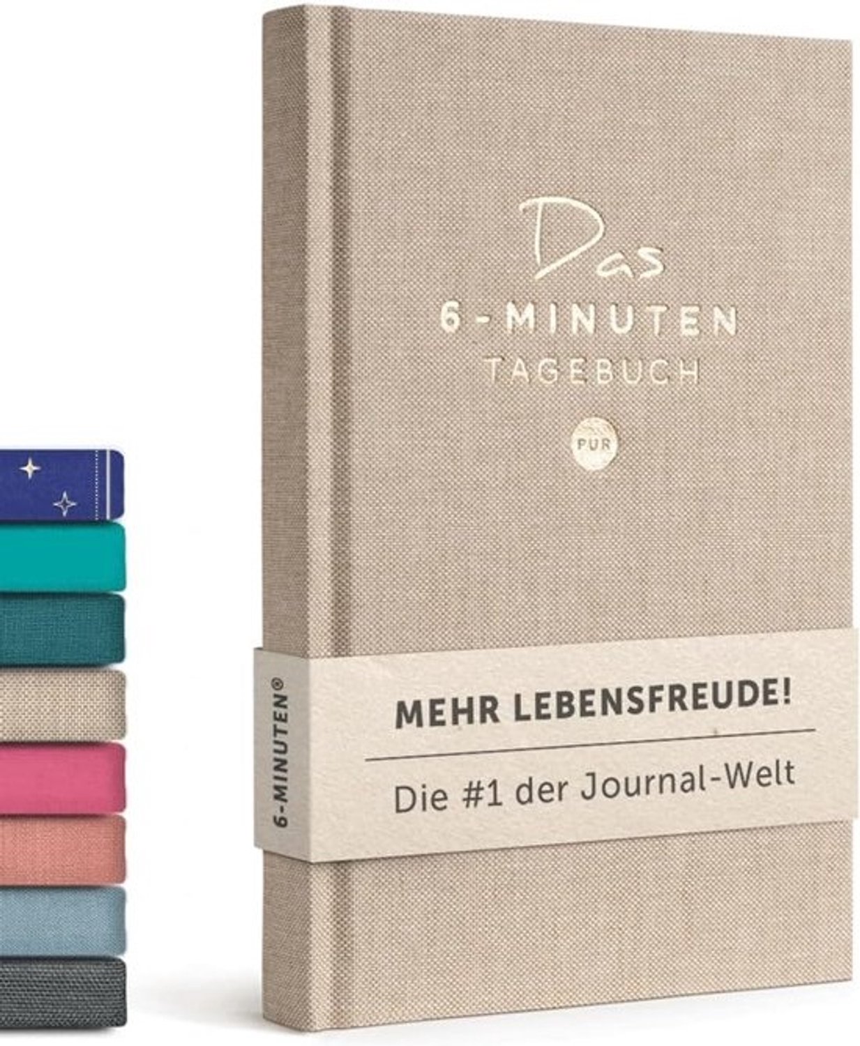 6-Minuten Dagboek voor Mindfulness, Geluk en Productiviteit - Eenvoudig en Effectief Dankbaarheidsjournal