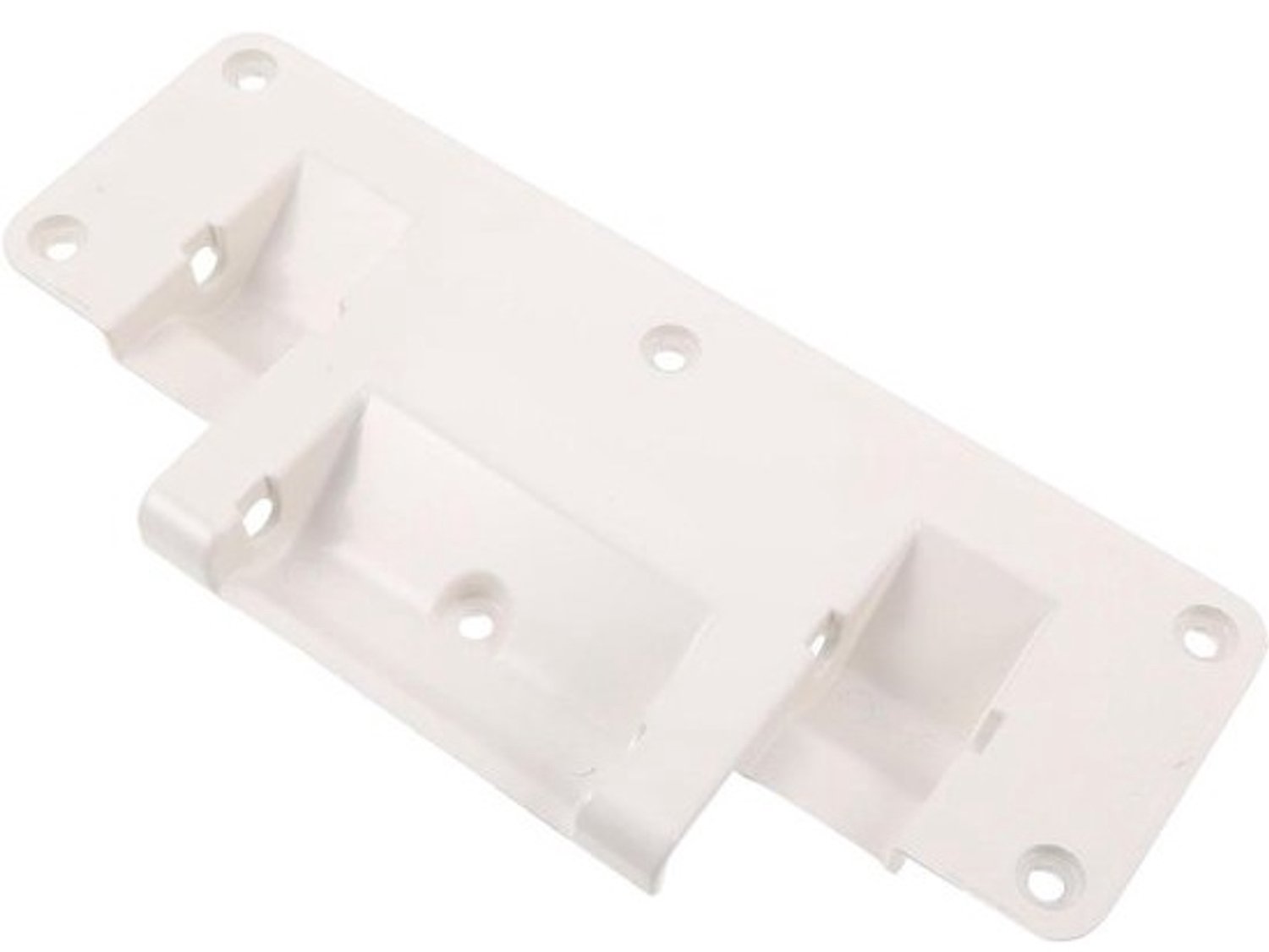 Bevestigingsonderdelen Bedrail - Veiligheidsrails Beugels - Patiëntenzorg Verbeteren - Universele Bedintegratie - 32x13.5x3 cm - Wit