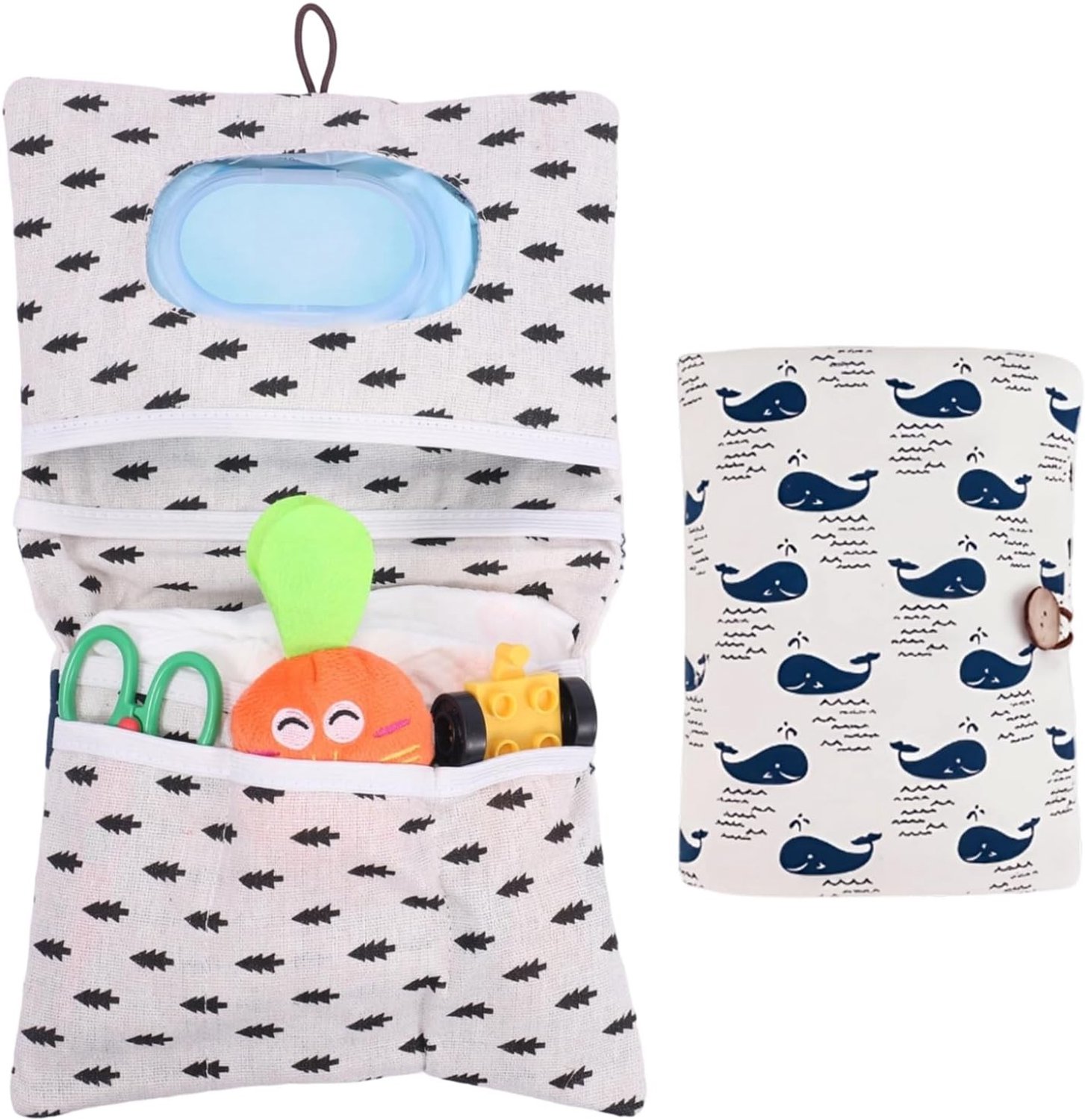 Compacte en Vouwbare Organizer voor Babyaccessoires, Luiertassen en Cosmetica - Ideaal voor Thuis en Reizen