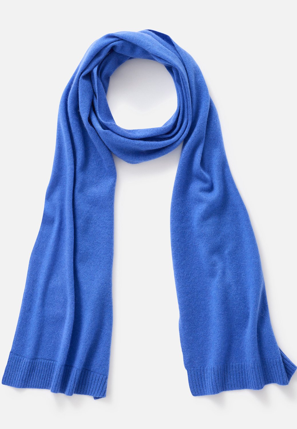 Damart - Sjaal van zuiver kasjmier - Dames - Blauw - Eén maat